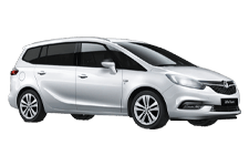 Van Hire Warwick - Vauxhall Zafira 7-Seater - Minibus hire Warwick